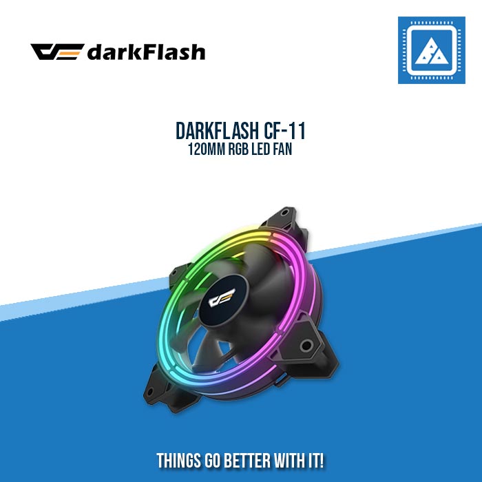 DARKFLASH CF-11 120MM RGB LED FAN DARKFLASH CF-11 120MM RGB LED FAN